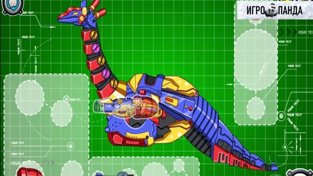 Роботы Динозавры. Брахиозавр. смотреть онлайн