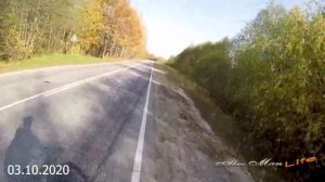 Путешествие от  Деревни Рылово до Правдинского переезда. Балахнинский район. 03.10.2020