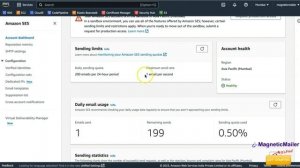 AWS SES Email Setup and Send Emails 2023 | How to Send Emails using AWS SES without Coding -Tutoria