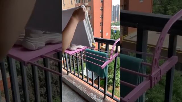 Многофункциональная Подвесная Балконная Сушилка. СУПЕР СУШИЛКА ДЛЯ БЕЛЬЯ смотреть онлайн