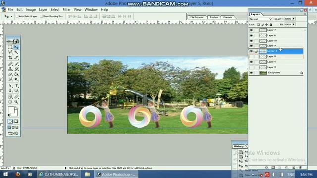 How To Create Frame Animation(GIF or VIDEO)In Photoshop смотреть онлайн