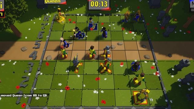 Kingdom Chess, game co vua hinh nguoi minecraft #1 смотреть онлайн