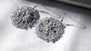 Украшения фриволите от Татьяны