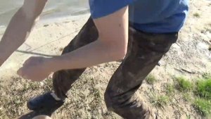 за КАРПОМ на оз.Треустан (реальная обстановка на озере).mp4