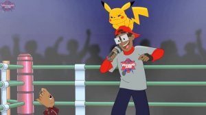 Pikachu vs Groot Remastered - Cartoon Beatbox Battles