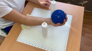 Активное сгибание и разгибание сферическим хватом I Эрготерапевт О.Вилдфанга