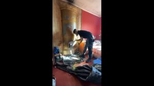 Чистка печи (голландка)