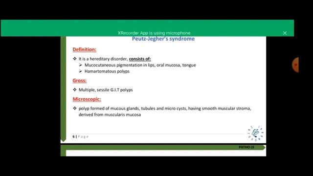 L5 patho (Tumors of small and large bowel) GIT 41 смотреть онлайн