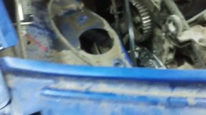 Замена ГРМ и помпы Renault logan 1.6 8V