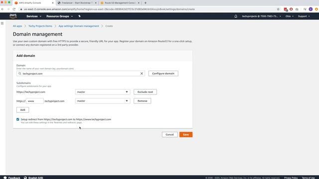 AWS Amplify: Easiest way to deploy a website with custom domain & SSL certificate - Tutorial смотреть онлайн