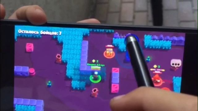 ПЫТАЮСЬ ЗАНЯТЬ ТОП 1 ИГРАЯ СТИЛУСОМ . ИГРАЮ СТИЛУСОМ !!! БРАВЛ СТАРС !!! смотреть онлайн