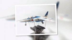 kawasaki T-4 'Blue Impulse' 1:72 plastic model