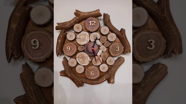 Часы из дерева