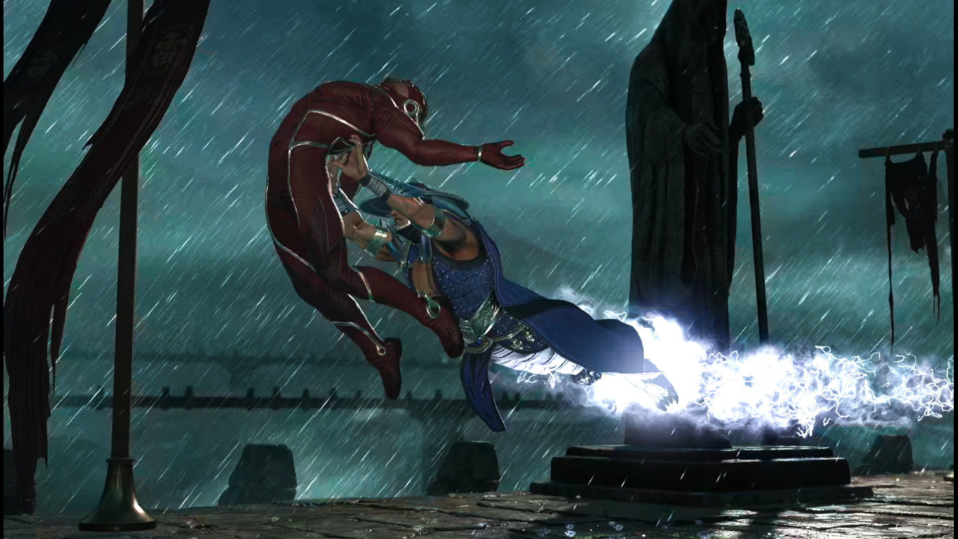 Рейден суперприем в Injustice 2_ Legendary Edition