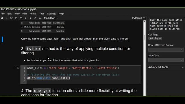 Very Useful Pandas Functions: 5 Different Ways to Filter Data in Pandas DataFrame
