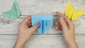 Оригинальная ЗАКЛАДКА бабочка оригами | Origami BOOKMARK | DIY bookmark butterfly