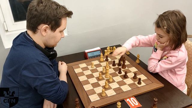 M. Tatmyshevsky (1594) vs Pinkamena (1632). Chess Fight Night. CFN. Blitz смотреть онлайн