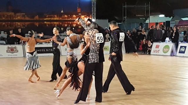 WDSF World Championship Youth 2016, Riga. Miroslav Bonev - Emiliya Dzhelebova Rumba, semi-final смотреть онлайн