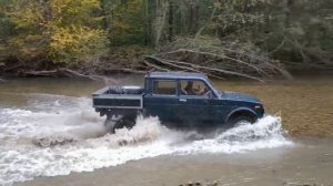 Сдвоенные колеса как у газели на Ниву. Спарки на цепях. Поедет на оффроаде?