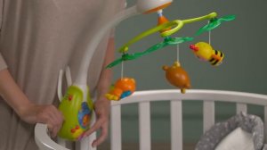 Музыкальный мобиль на кроватку Милые друзья