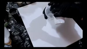 ФЛЮИД - АРТ. Техника жидкого акрила. Мой первый опыт!