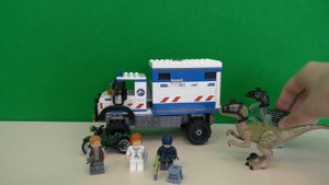 LEGO Jurassic World 75917 "Ярость Раптора"