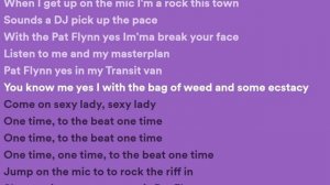 MC Pat Flynn - Get On Your Kneez (Lyrics)