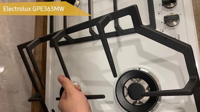 Газовая варочная панель Electrolux GPE363MW смотреть онлайн