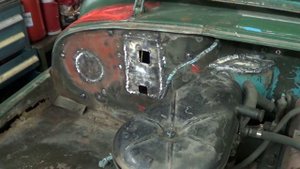 Уаз за 30 тысяч.серия 10.Волговская печка часть 2.Переносим аккумулятор.