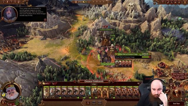 GOLDRUSH FOR GOLDTOOTH! Total War: Warhammer 3 - First Look Ogre Kingdoms Campaign Gameplay смотреть онлайн
