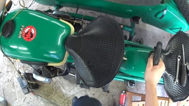 Запуск мотоцикла Урал ИМЗ-8103-30 после 4 лет простоя смотреть онлайн