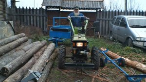 Устраняю вибрацию на тяжелом дизельном мотоблоке