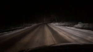 Как должны светить биксеноновые фары на трассе в темноте!