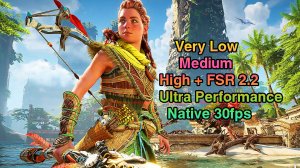 Horizon Forbidden West: Complete Edition | GTX 1060 3gb | i5 11400f | All Settings