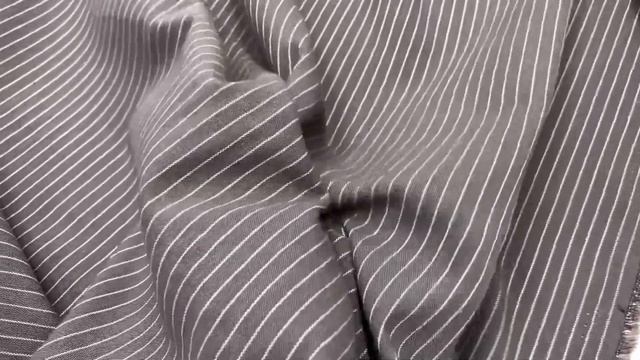 Пестрядь «Средняя полоска на темно-сером» смотреть онлайн