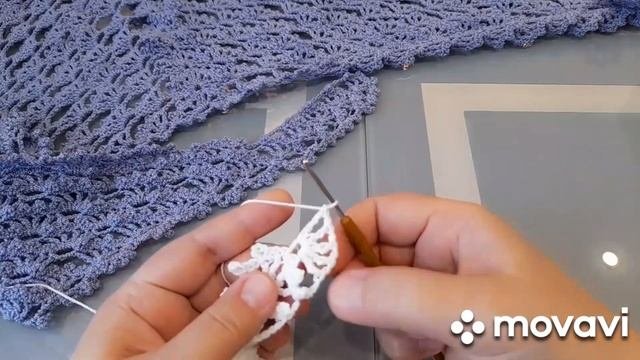 Готовая работа Красивый весенний аксессуар МК как связать завязки для косынки