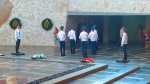 Смена Почётного Караула в Пантеоне Славы, Мамаев Курган, Волгоград, 22 августа 2022 года 17:00 часо