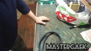 Ремень вариатора на Скутер Выбраковка ставим ремень от Сузуки серия