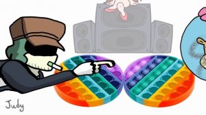 FNF Characters Tournament | POP-IT Battle | FRIDAY NIGHT FUNKIN ANIMATION | Compilation #2