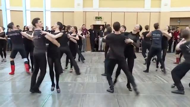 Совместная открытая репетиция ансамблей им Вирского и Рустави смотреть онлайн