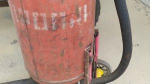 Самодельный пескоструй против ржавчины. Шикарный результат!