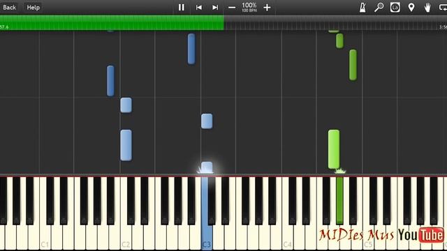 Время и Стекло - Имя 505 на пианино (кавер + урок) смотреть онлайн