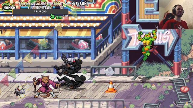 Teenage Mutant Ninja Turtles : Shredder's Revenge ► Прохождение на русском в кооперативе