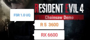 Resident Evil 4 Chainsaw Demo RX 6600/R 5 3600 - настройки графики для 60 фпс