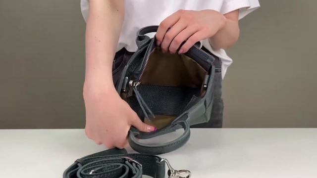 СУМКА OLIVIA MINI | ИЗУМРУД смотреть онлайн