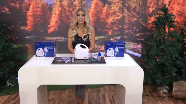 Katie Steiner zeigt newgen medicals Medizinischer Ultraschall Kompakt-Inhalator смотреть онлайн