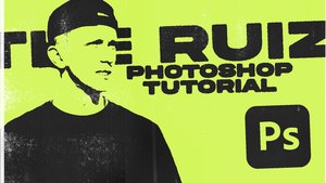 Эффект старых чернил в Photoshop | Tutorial | Потертый текст в фотошоп туториал