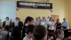 "Ты - Источник воды живой" Пение МСЦ ЕХБ