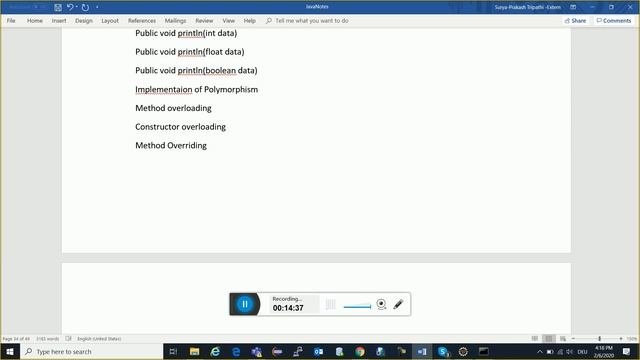 Core Java Online Training Session 92 | Java Tutorial In Hindi | Java Tutorial For Beginners
