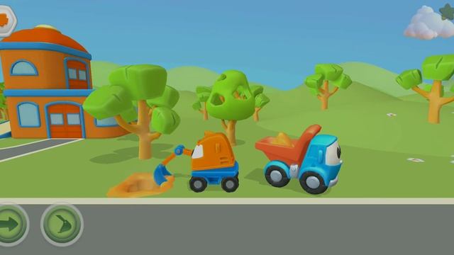 Машина Лева. Детский мультикРазвивающая детская игра.